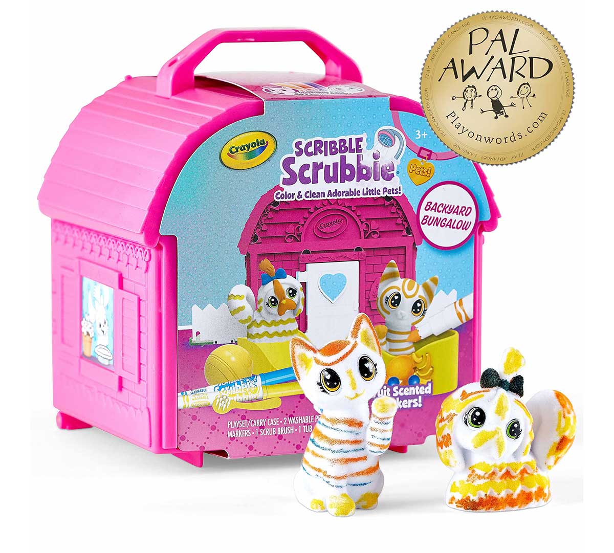 Scribble Scrubbie Pets Backyard Bungalow Playset