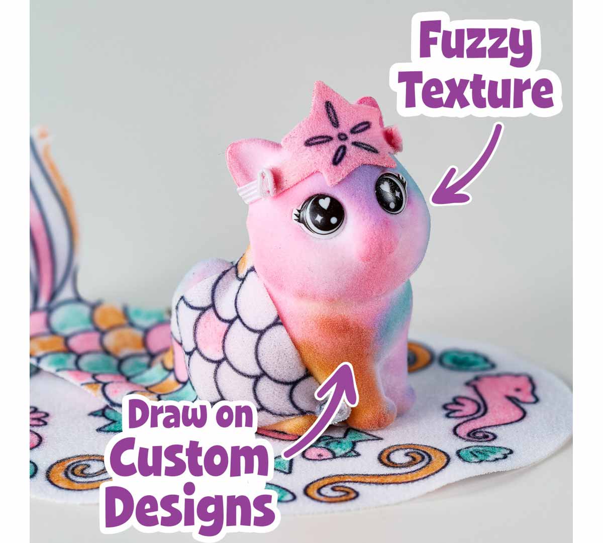 Scribble Scrubbie Pets Mermaid Playset