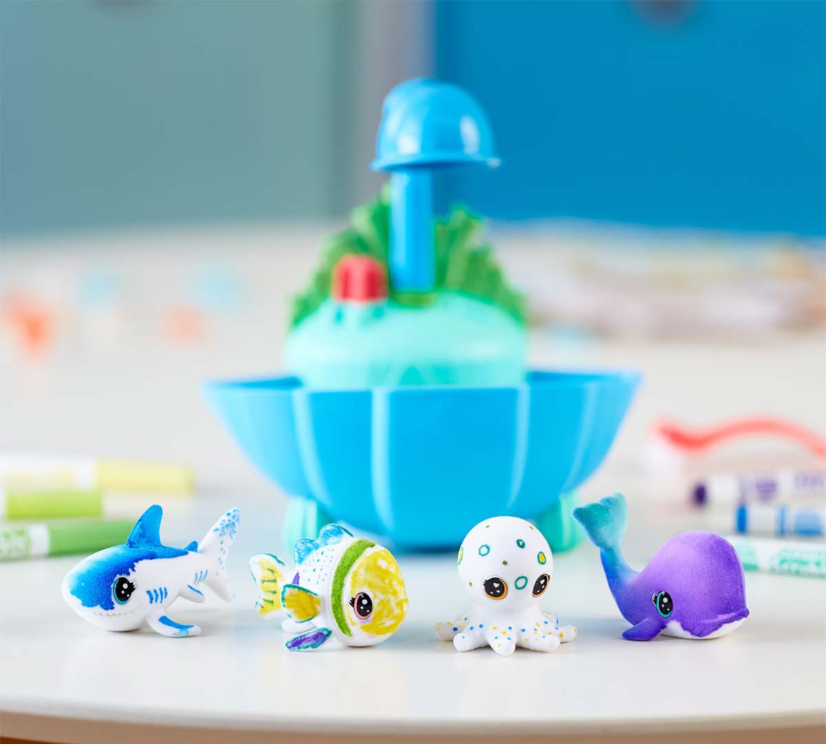 Scribble Scrubbie Pets Blue Lagoon Playset
