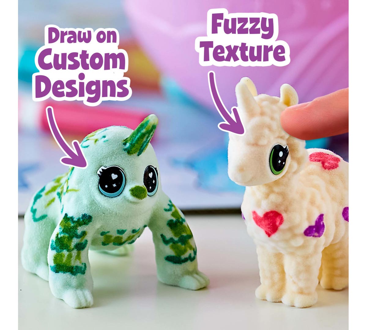 Scribble Scrubbie Peculiar Pets Rainbow Set