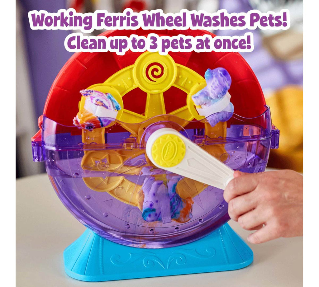 Scribble Scrubbie Pets Spin &amp; Wash Carnival Playset