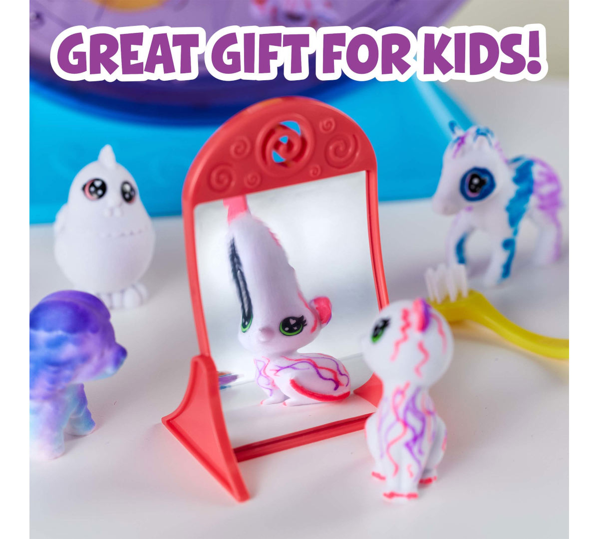 Scribble Scrubbie Pets Spin &amp; Wash Carnival Playset