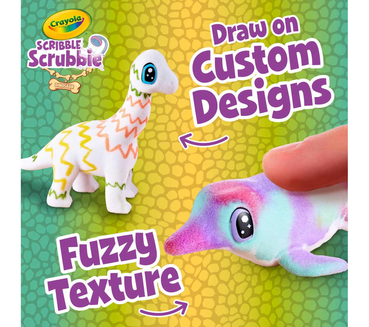 Scribble Scrubbie Pets Dinosaur Island Playset