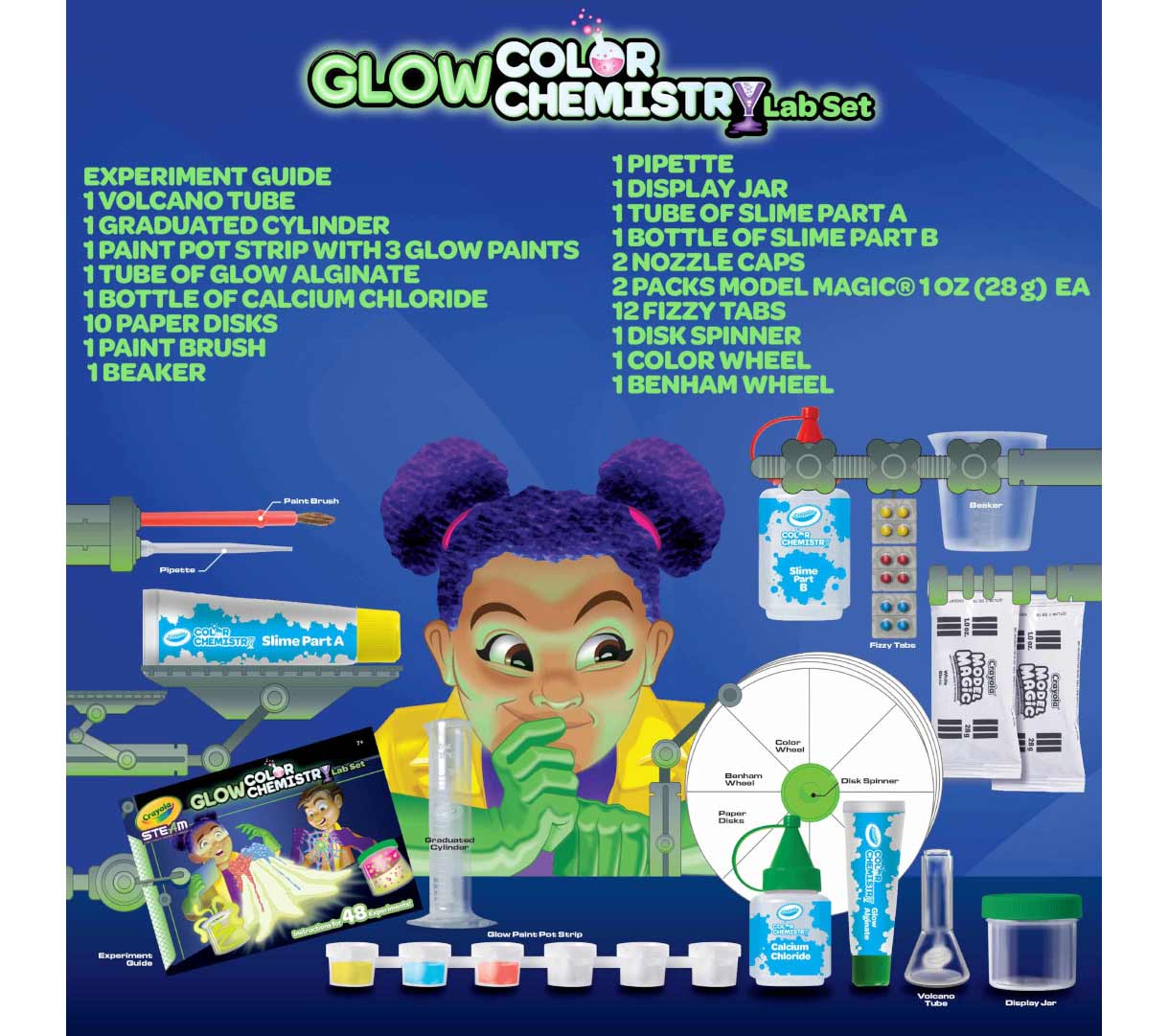 Crayola Glow Color Chemistry Set