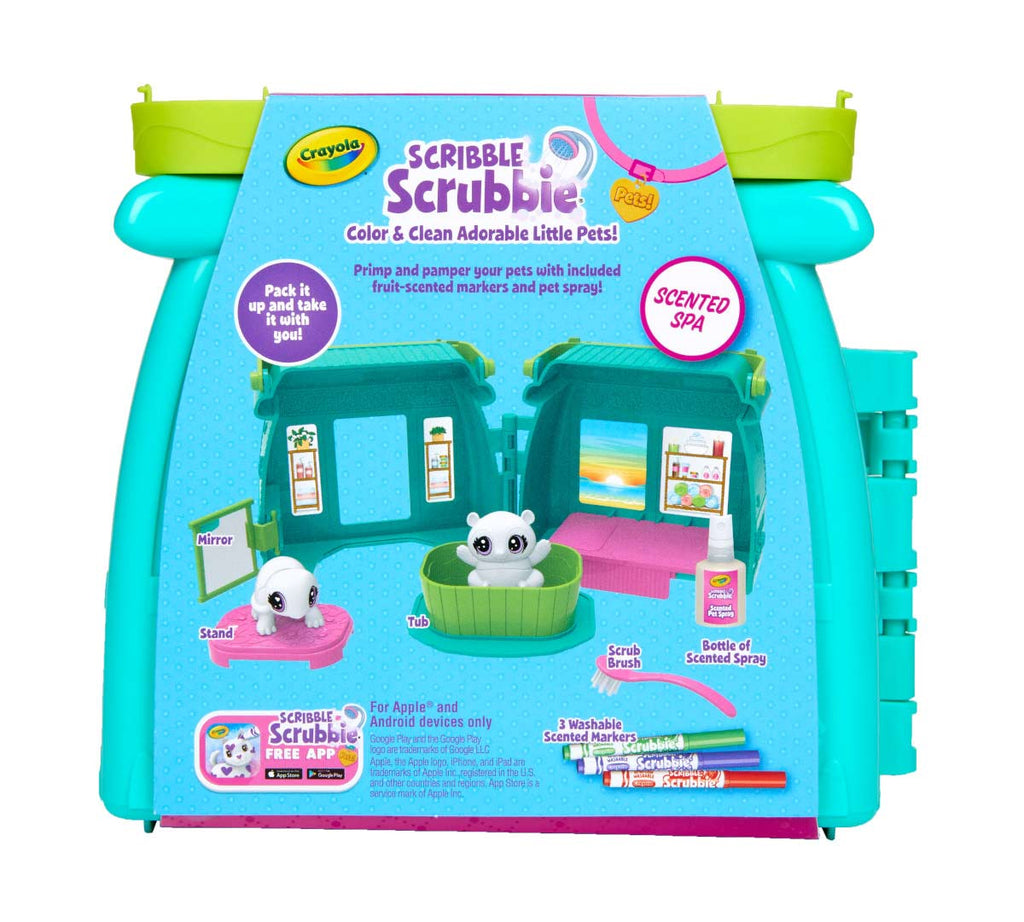 Scribble Scrubbie Pets Scented Spa Playset