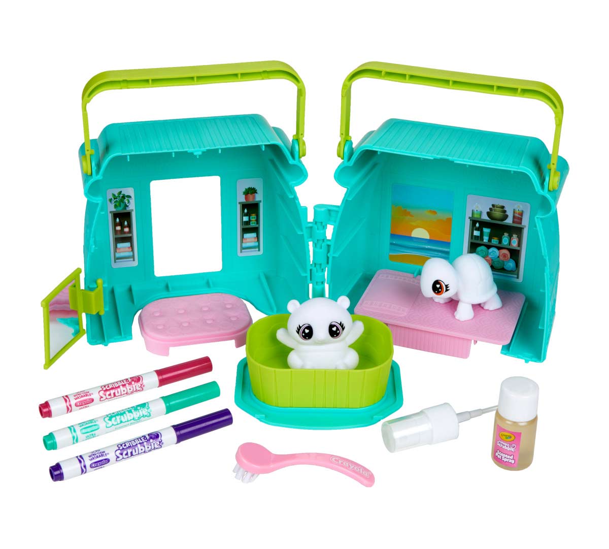 Scribble Scrubbie Pets Scented Spa Playset