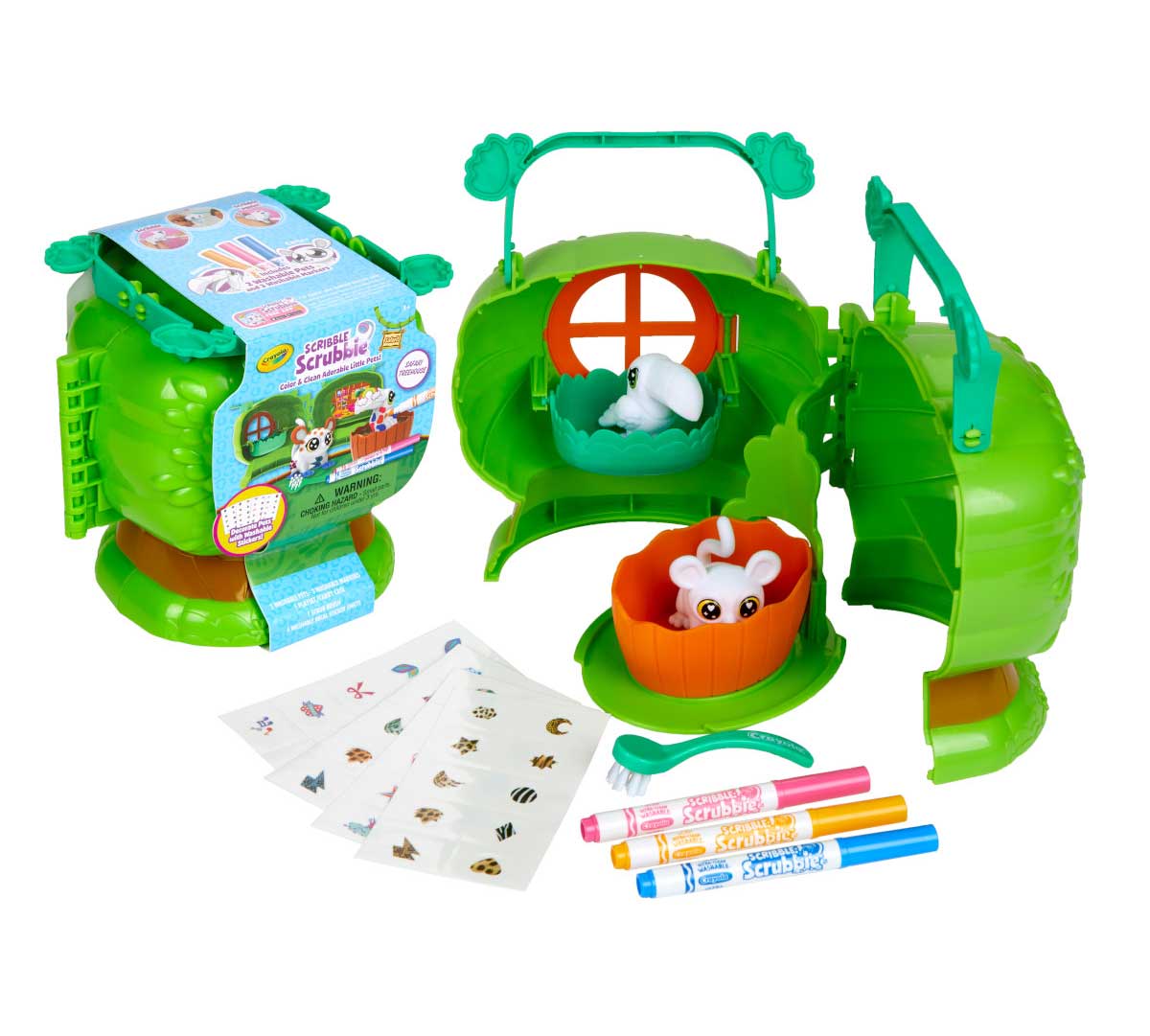 Scribble Scrubbie Safari Treehouse Playset