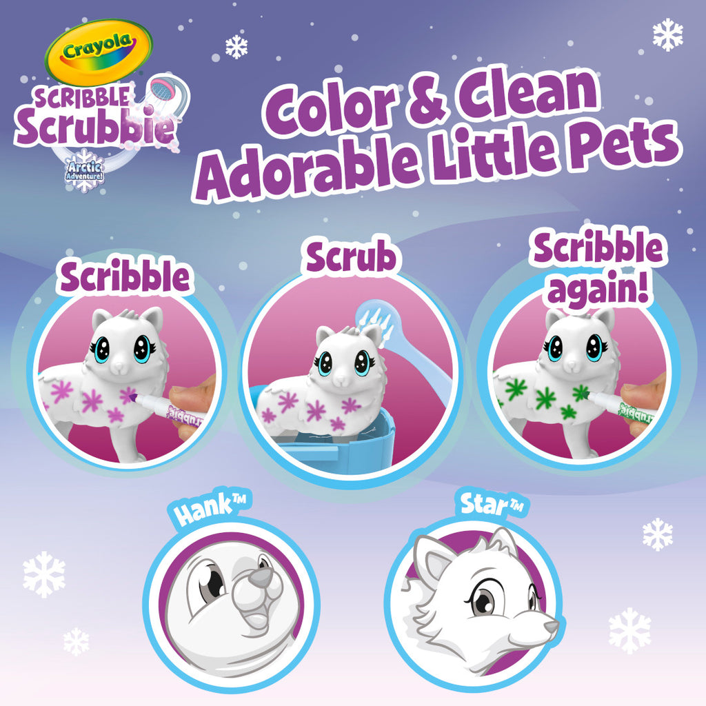 Scribble Scrubbie Pets Arctic Igloo Playset