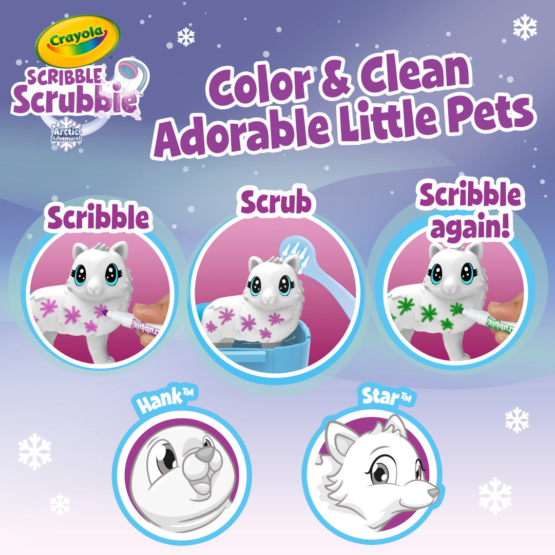 Scribble Scrubbie Pets Arctic Igloo Playset