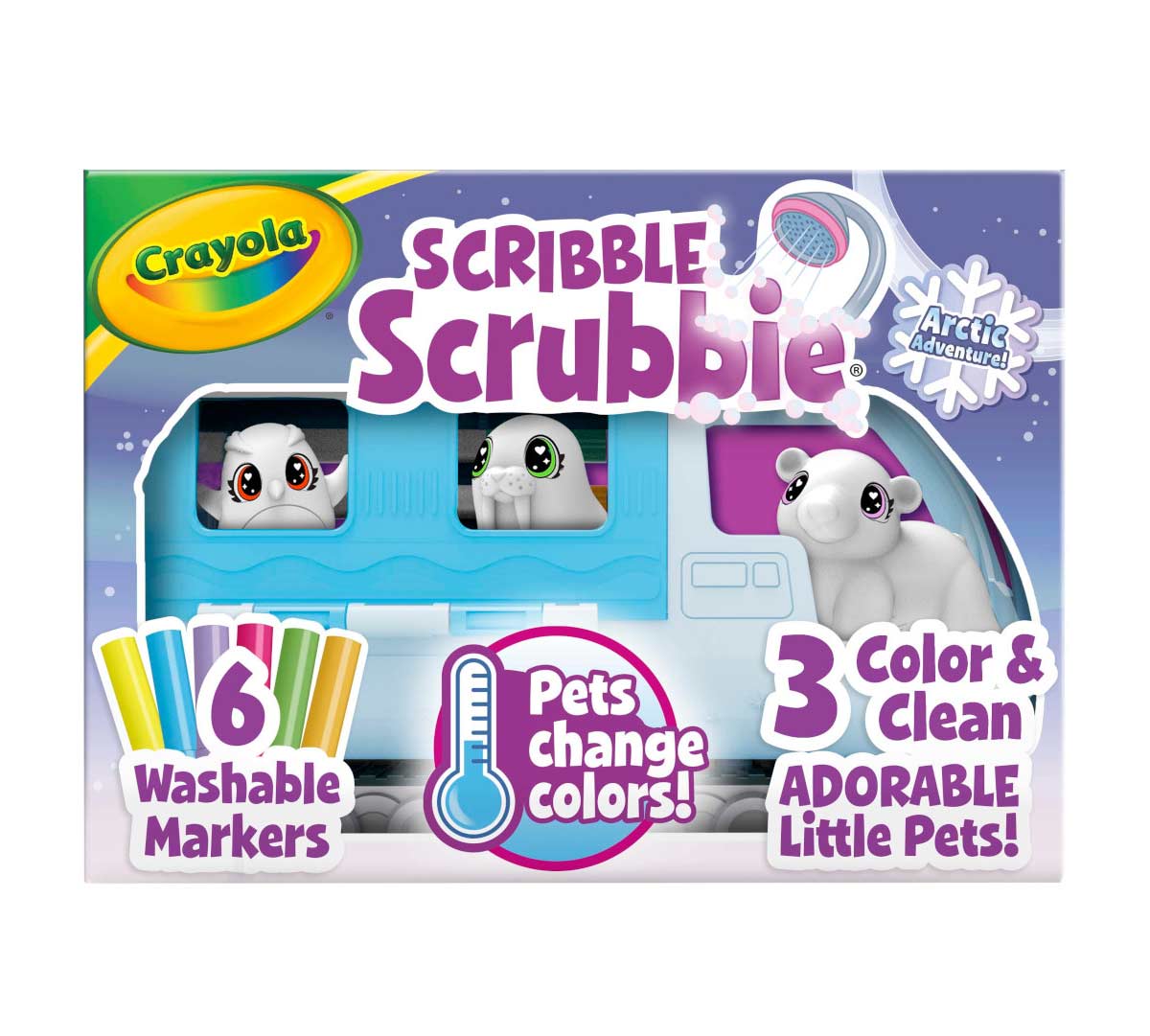 Scribble Scrubbie Pets Arctic Snow Explorer