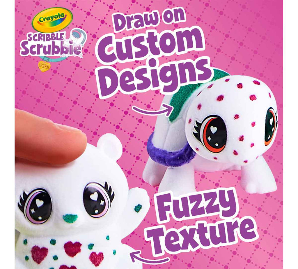 Scribble Scrubbie Pets Mega Blue Tub Playset