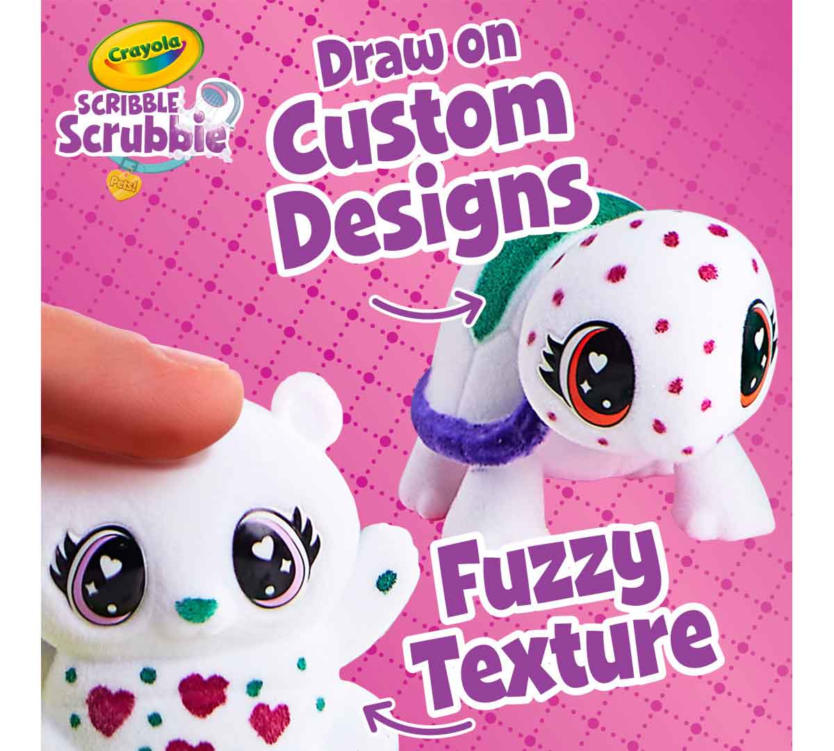Scribble Scrubbie Pets Mega Blue Tub Playset