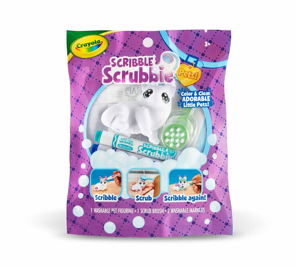 Scribble Scrubbie Pets 1 count
