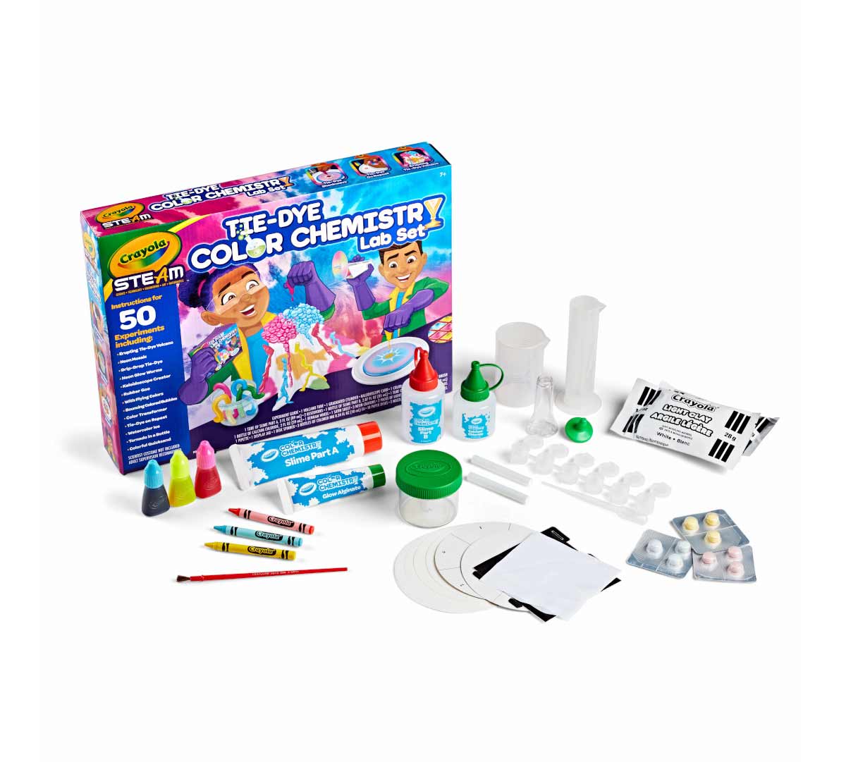 Crayola Tie Dye Color Chemistry Set