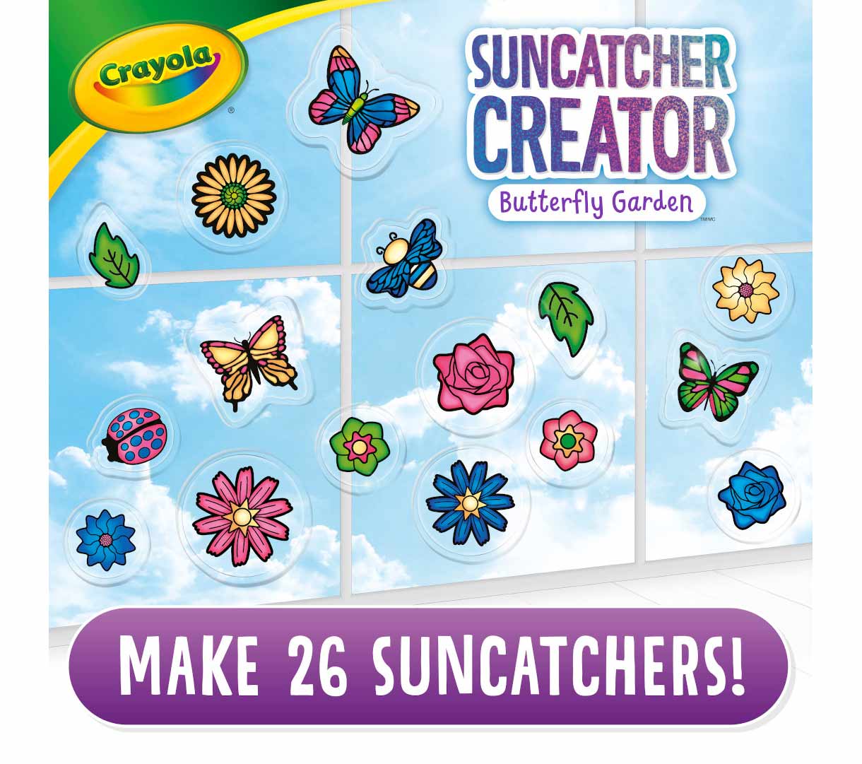 Suncatcher Creator Butterfly Garden