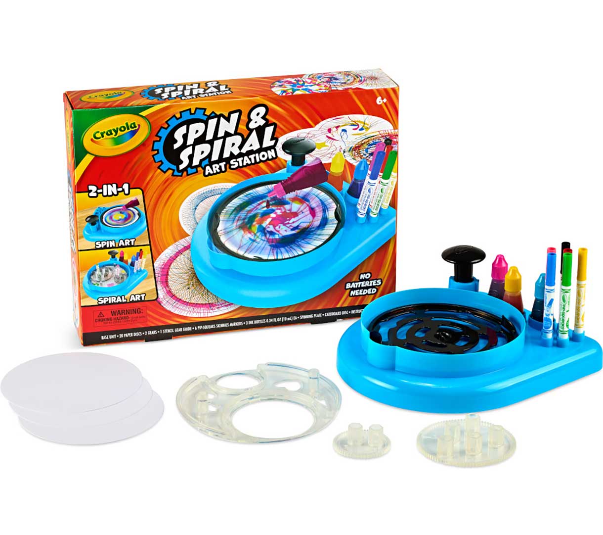 Spin &amp; Spiral Art Station 2.0