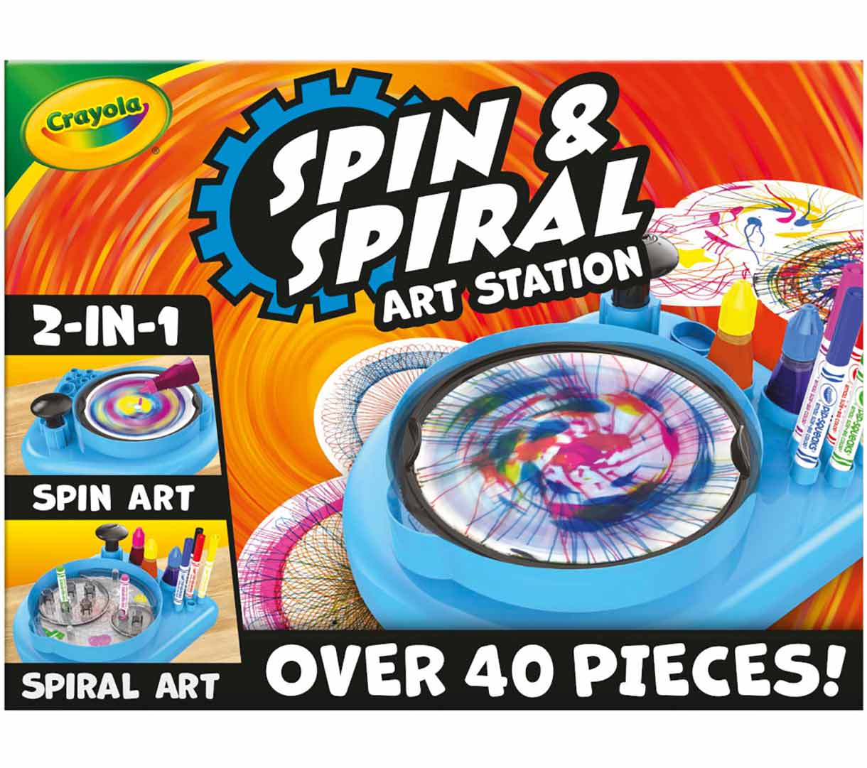 Spin &amp; Spiral Art Station 2.0