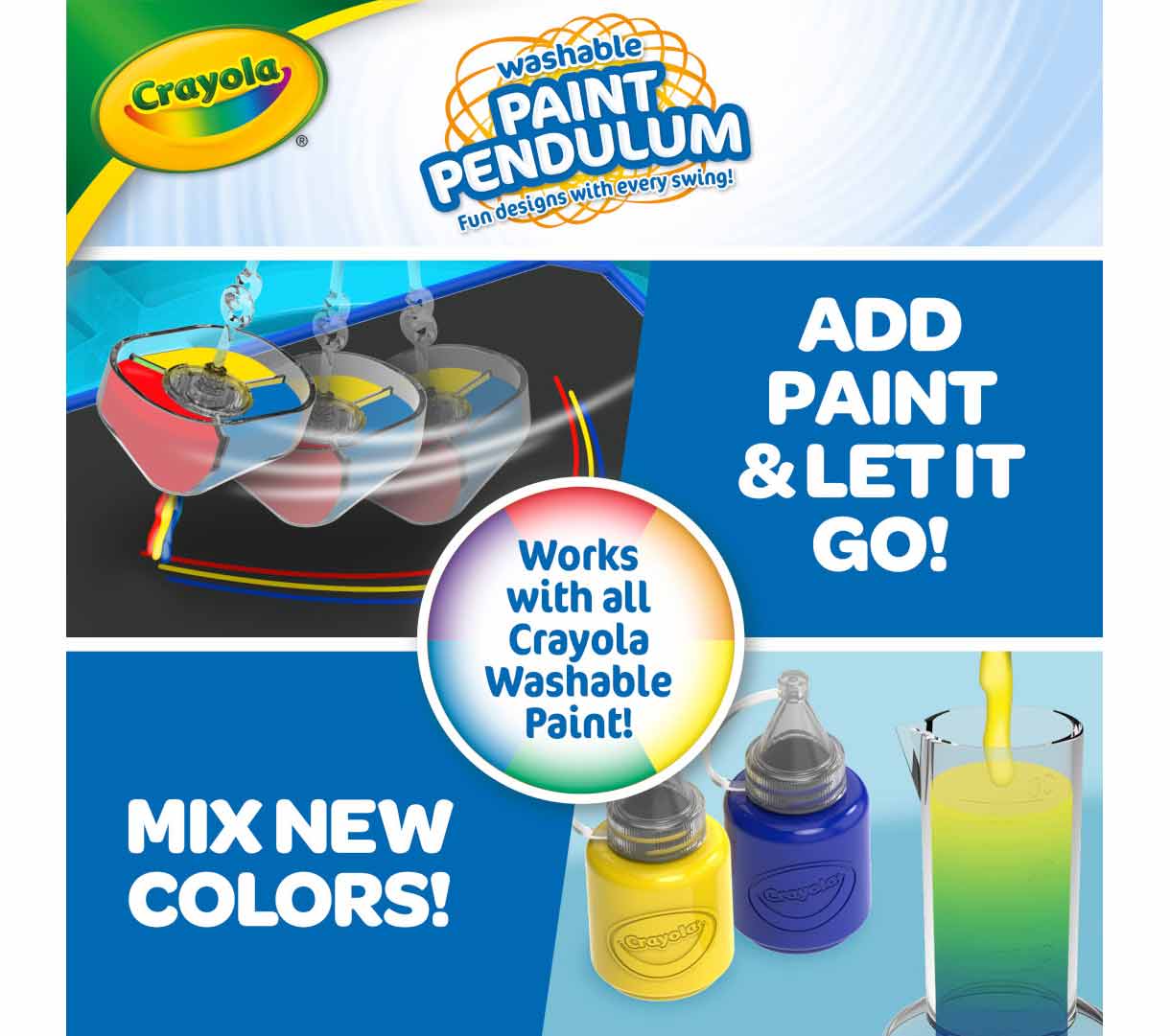 Washable Paint Pendulum