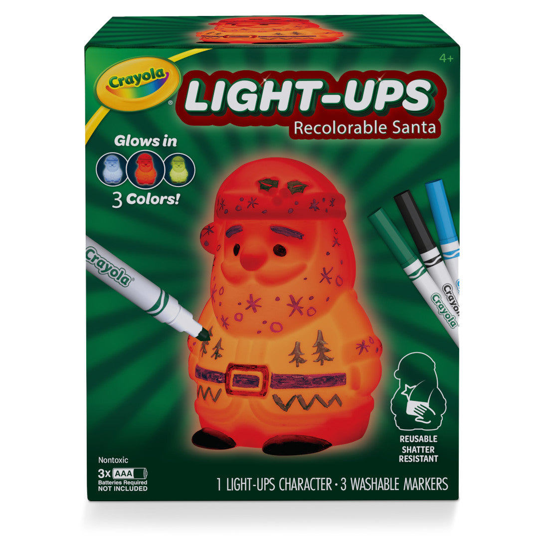 Light-Ups Recolorable Santa