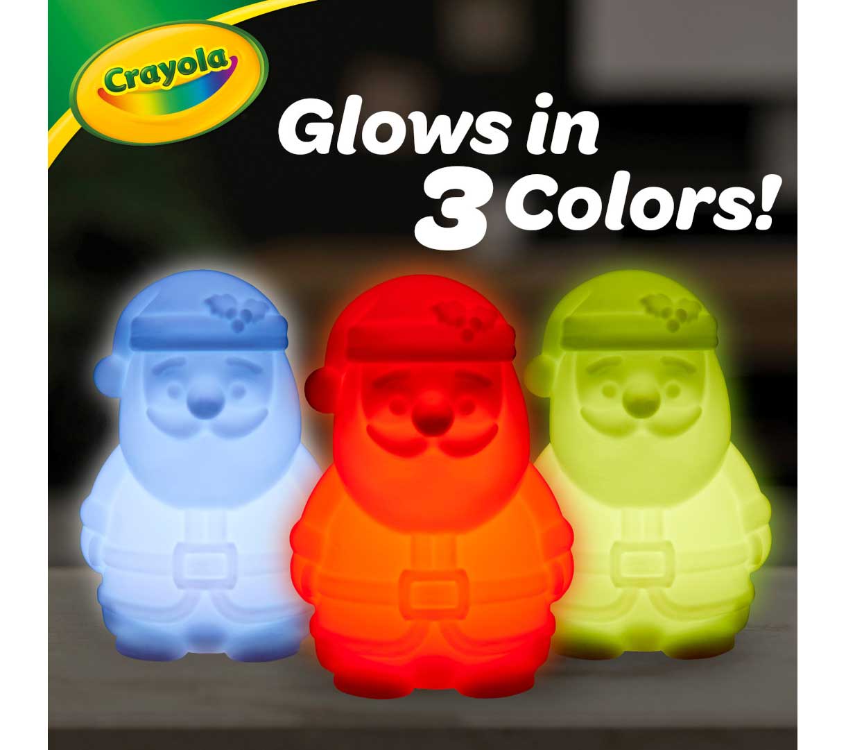 Light-Ups Recolorable Santa