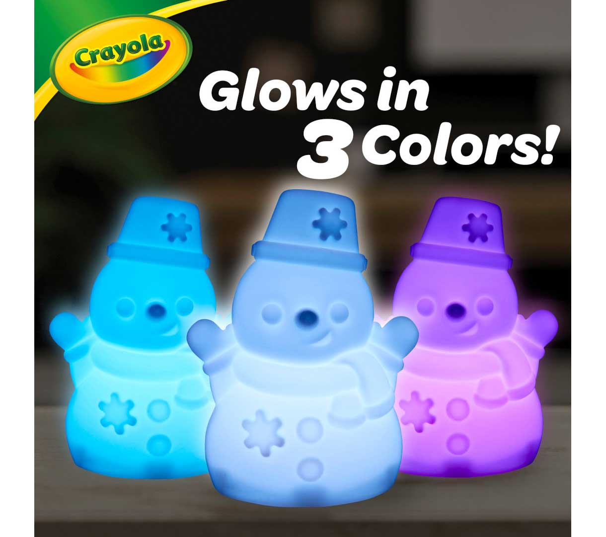 Light-Ups Recolorable Snowman
