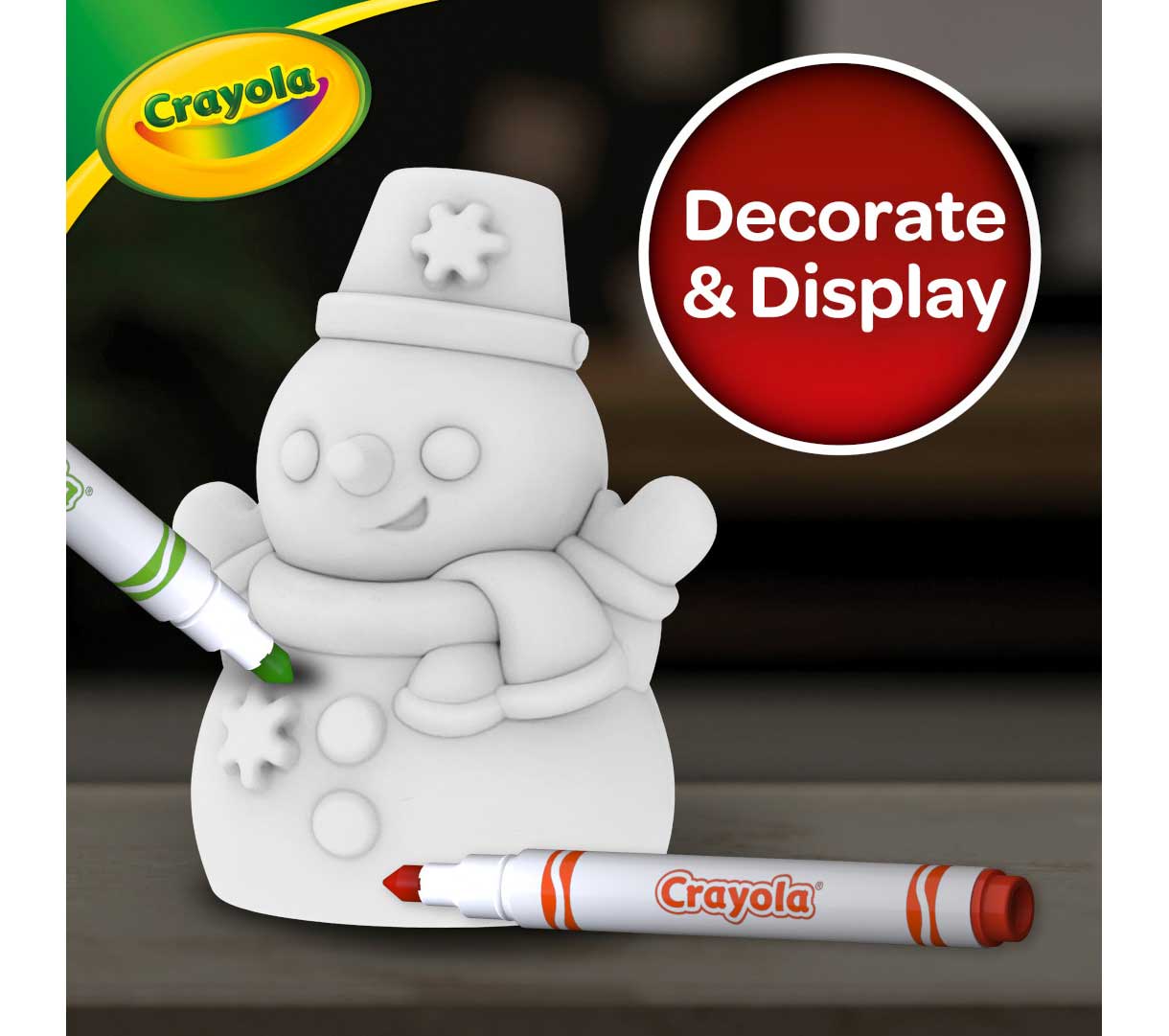 Light-Ups Recolorable Snowman