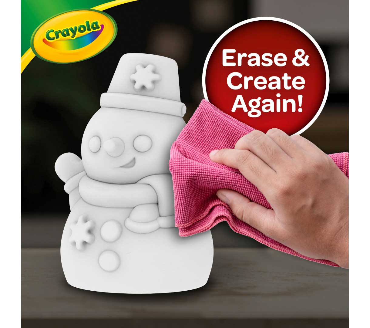 Light-Ups Recolorable Snowman
