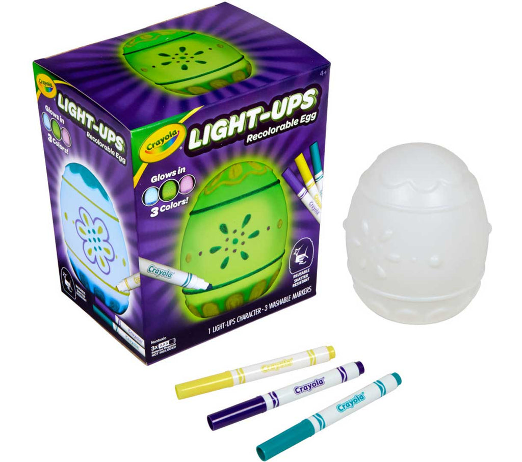 Light-Ups Recolorable Egg