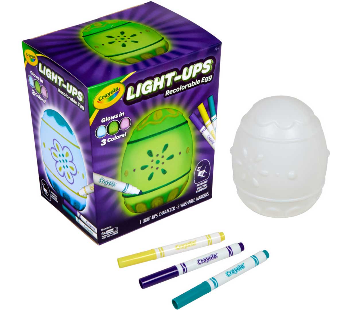 Light-Ups Recolorable Egg