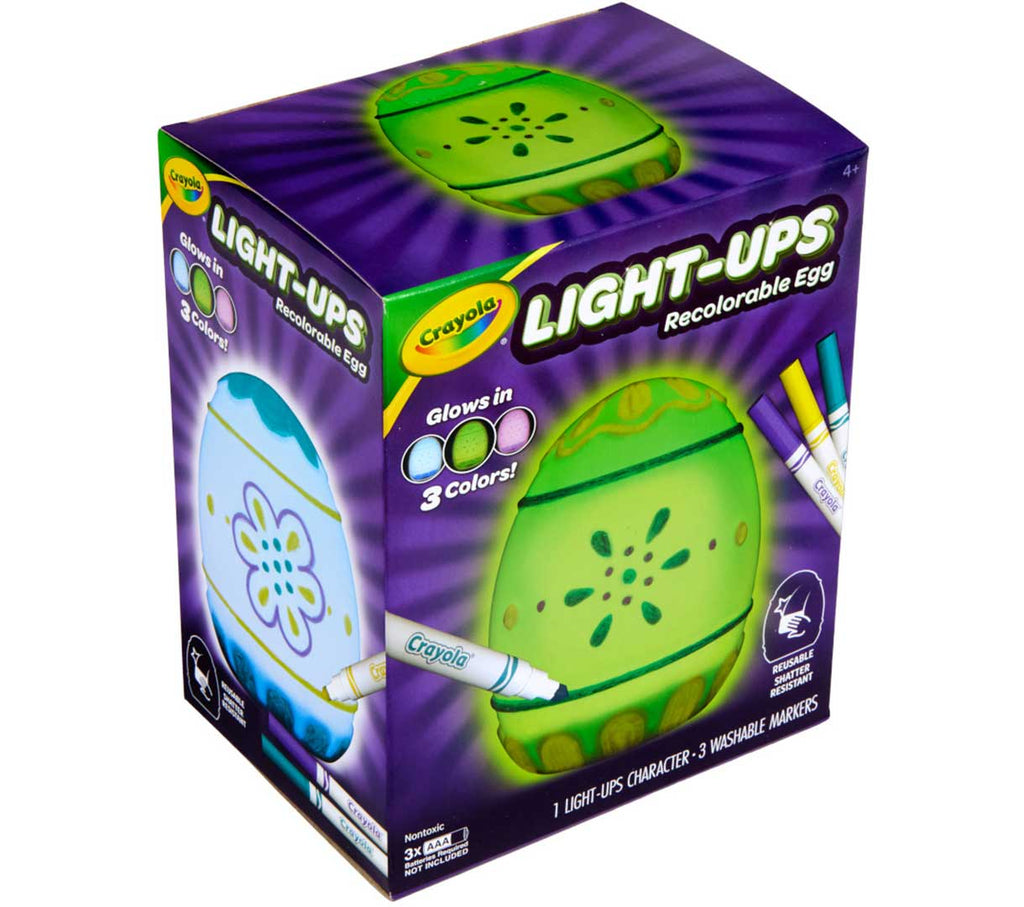 Light-Ups Recolorable Egg