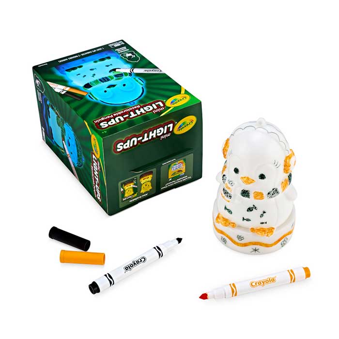 Mini Light-Ups Recolorable Penguin