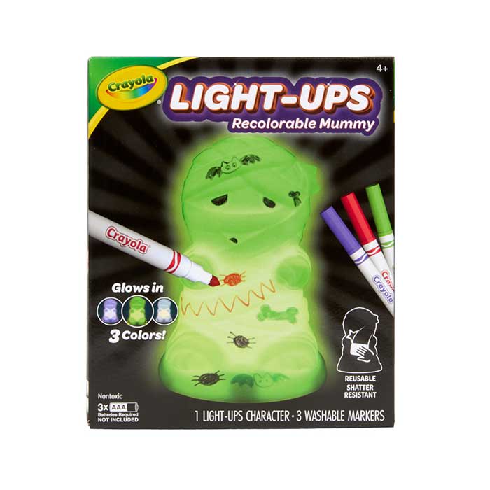 Light-Ups Recolorable Mummy