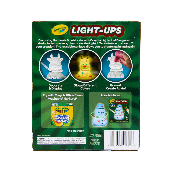 Light-Ups Recolorable Reindeer