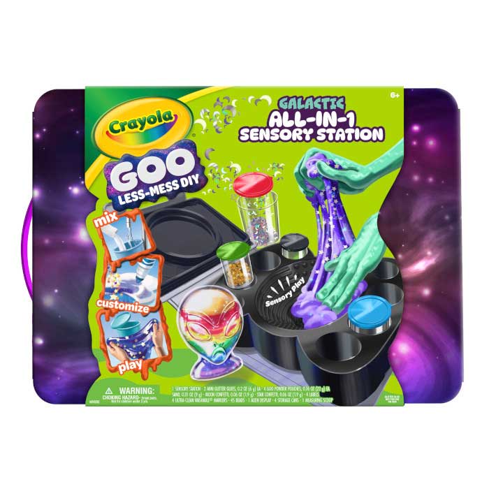 Crayola Goo All-in-1 Galactic Sensory Station
