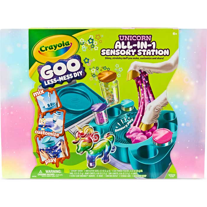 Crayola Goo All-In-1 Unicorn Sensory Station