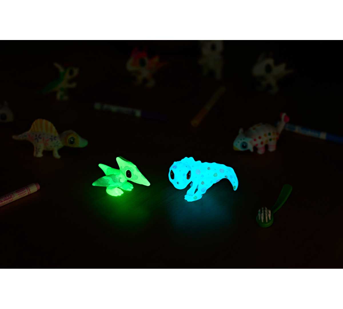 Scribble Scrubbie Pets Dinosaur Glow Pack