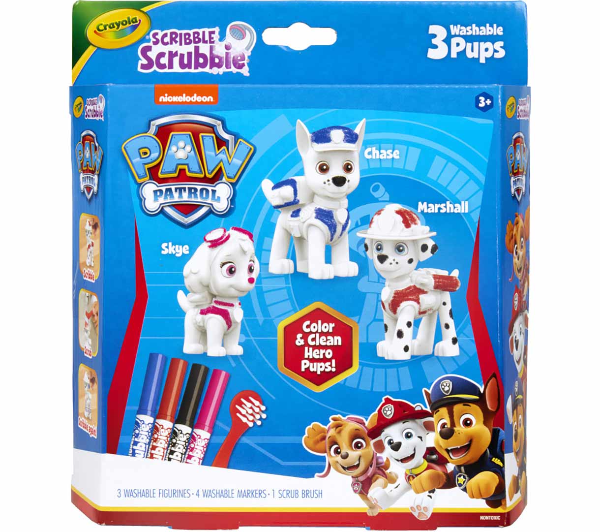 Scribble Scrubbie PAW Patrol 3 count