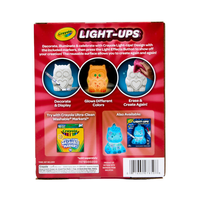 Light-Ups Recolorable Owl