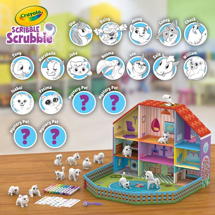 Scribble Scrubbie Ultimate Friendship Collection