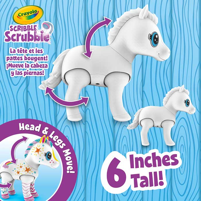 Scribble Scrubbie Jumbo Pet Big Evie