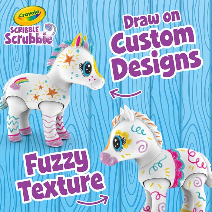 Scribble Scrubbie Jumbo Pet Big Evie