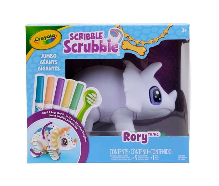 Scribble Scrubbie Jumbo Dino Rory