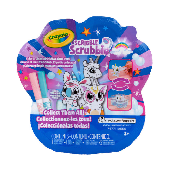 Scribble Scrubbie Mini Tub Uni-Creature