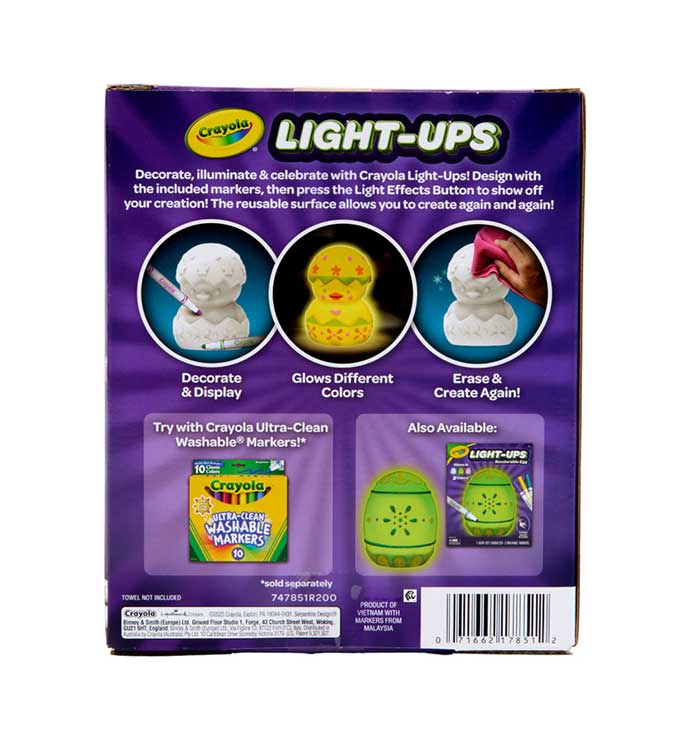 Light-Ups Recolorable Chick