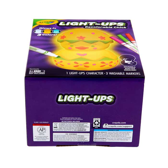 Light-Ups Recolorable Chick