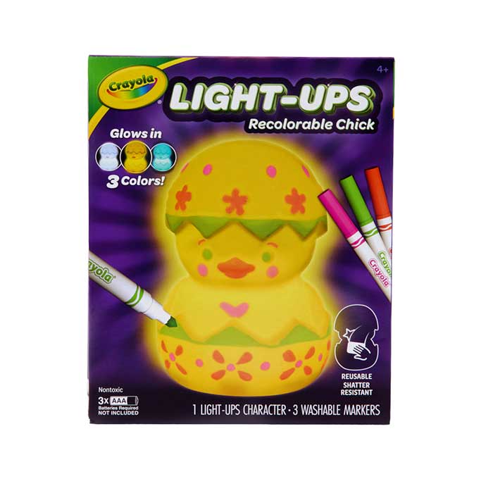 Light-Ups Recolorable Chick
