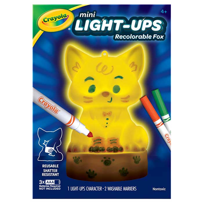 Mini Light-Ups Recolorable Fox