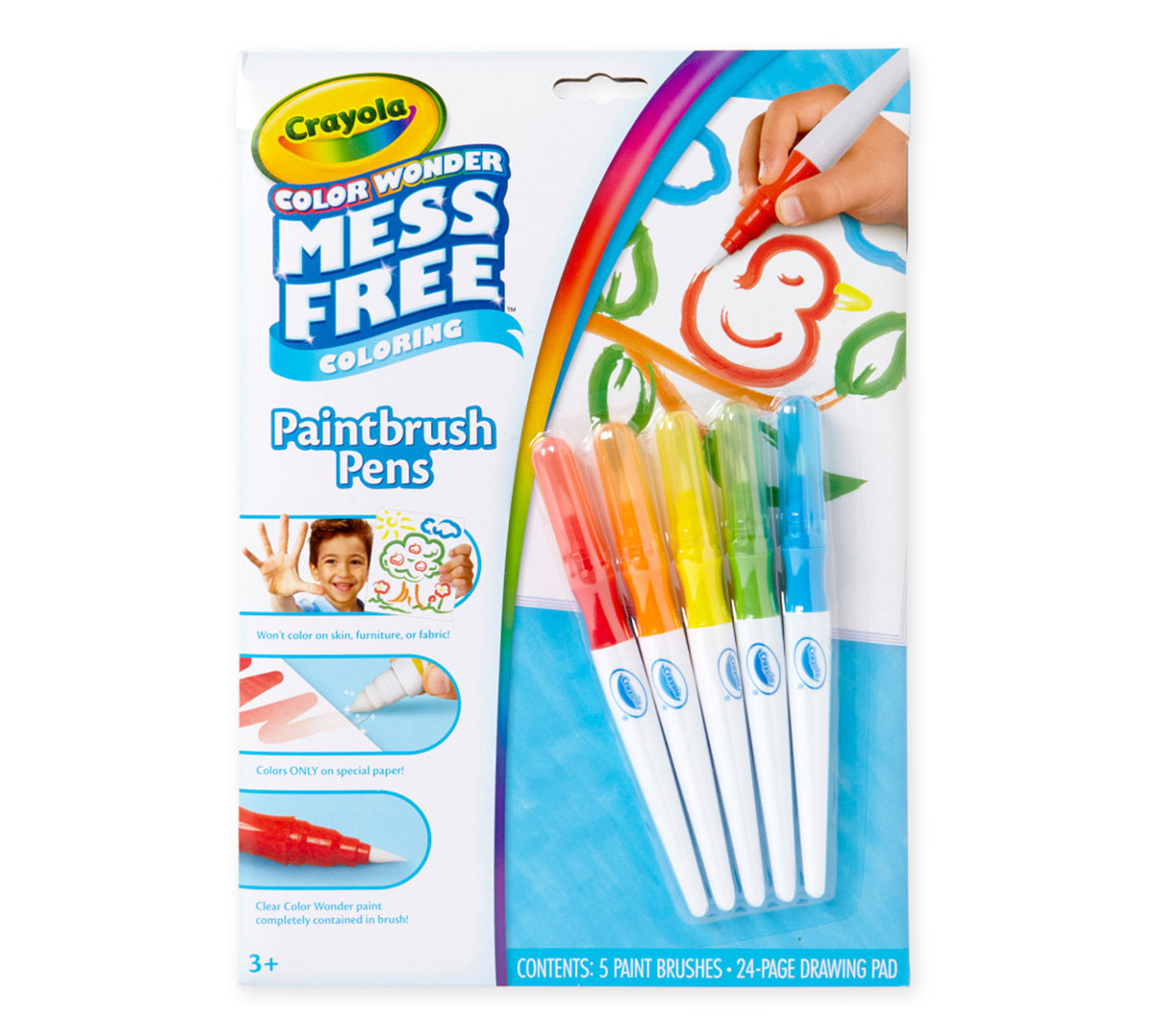 Color Wonder Mess Free Paintbrush Pens &amp; Paper 
