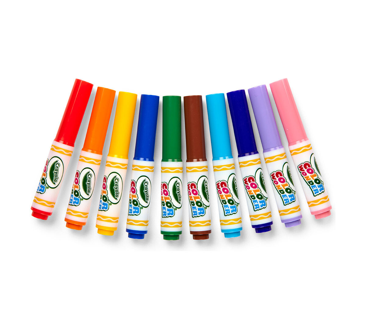 Color Wonder Mess Free Mini Markers Classic Colors 10 Count