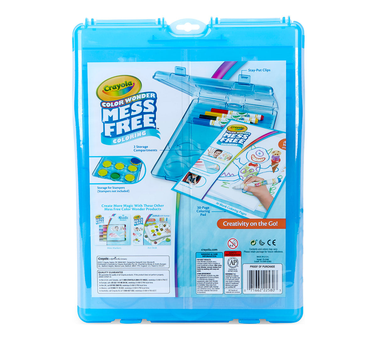 Color Wonder Mess Free Stow &amp; Go Travel Kit